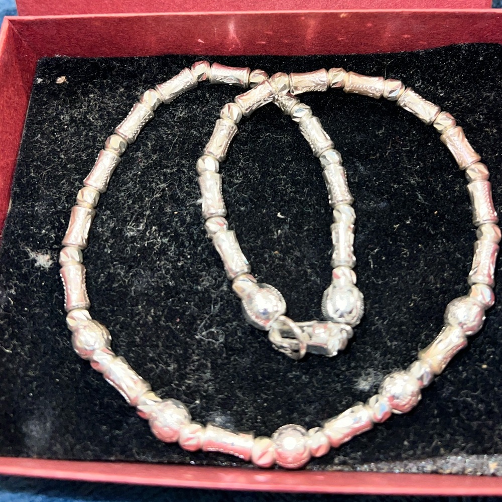 Vintage silver necklace